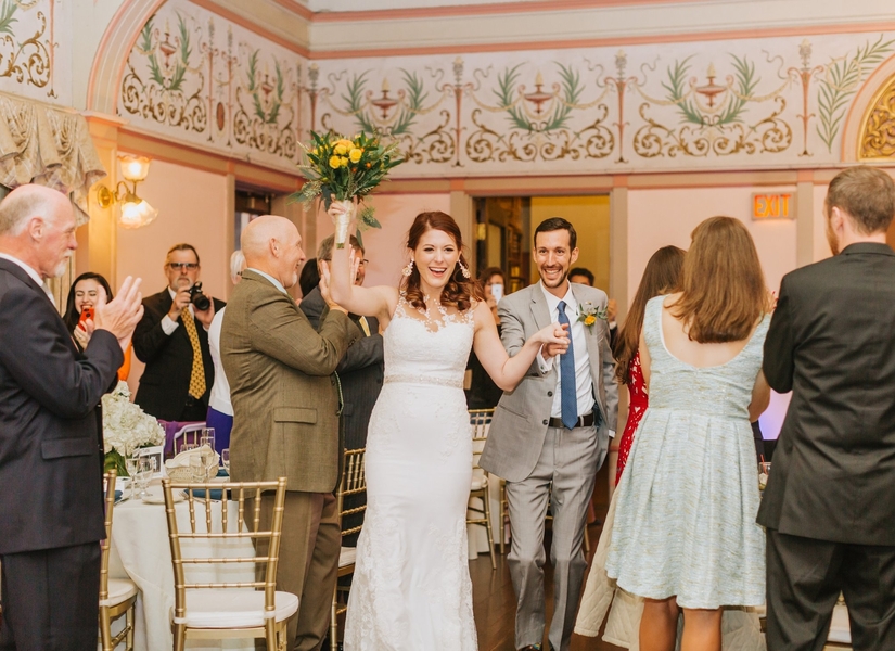 Kate and Tyrone's Roger Williams Casino Wedding on The Newport Bride