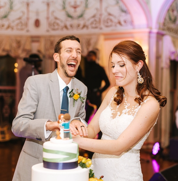 Kate and Tyrone's Roger Williams Casino Wedding on The Newport Bride