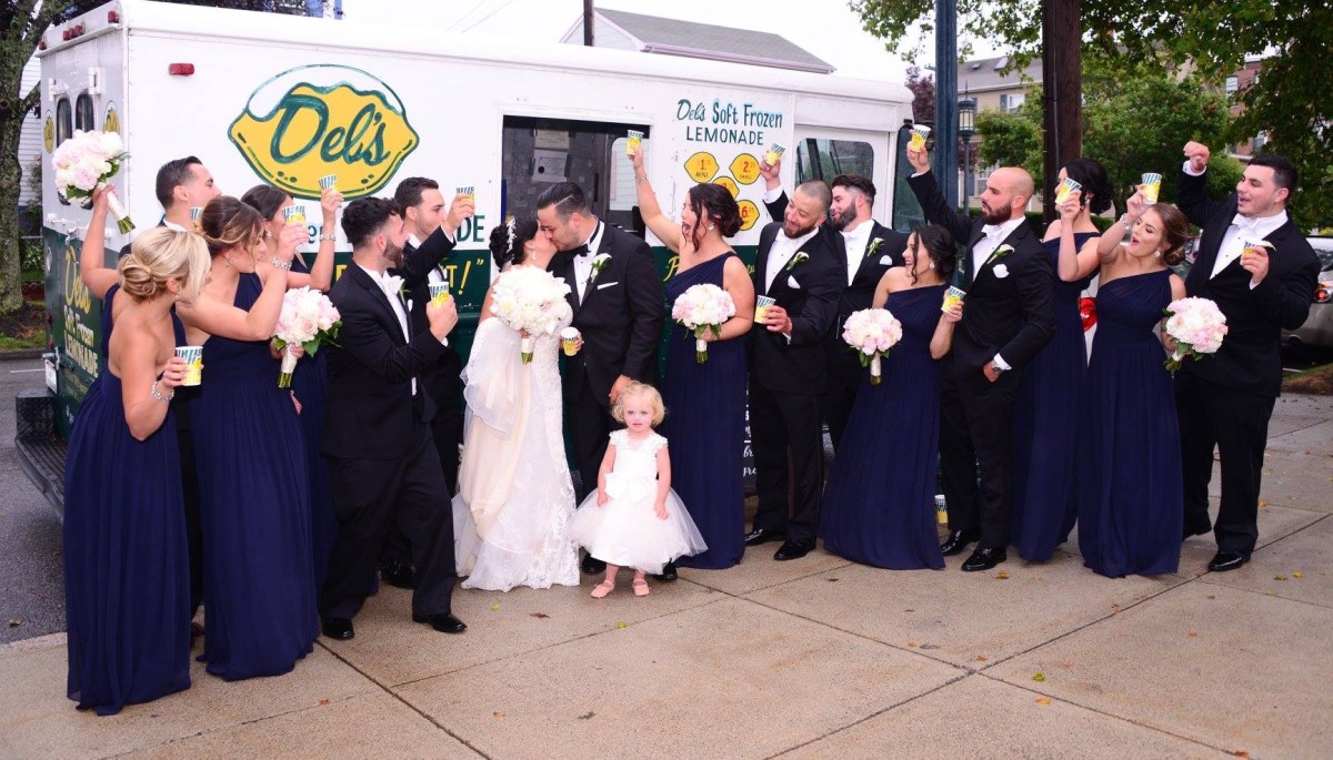 Cassie and Brandon's Navy Castle Hill Inn Wedding