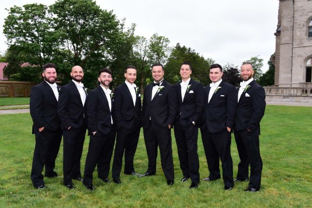 Cassie and Brandon's Navy Castle Hill Inn Wedding