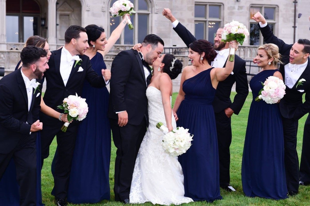 Cassie and Brandon's Navy Castle Hill Inn Wedding