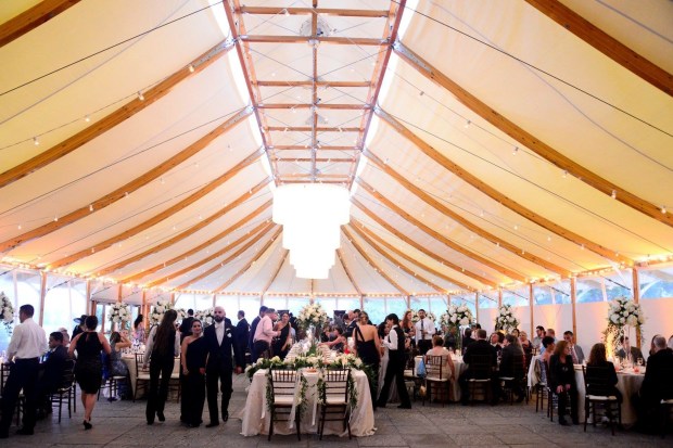 Cassie and Brandon's Navy Castle Hill Inn Wedding