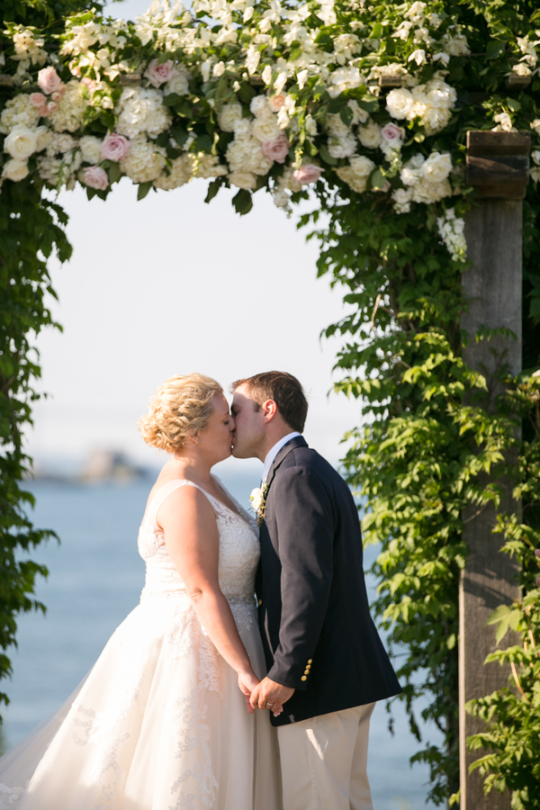 The Newport Bride Holly and Mike's Castle Hill Inn Wedding 1