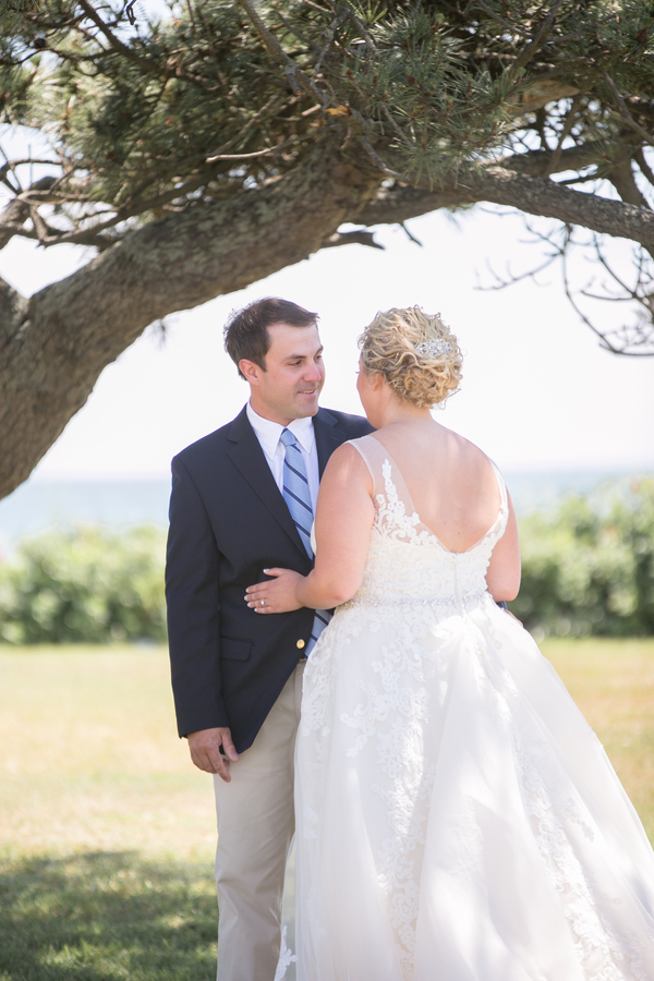 The Newport Bride Holly and Mike's Castle Hill Inn Wedding 1