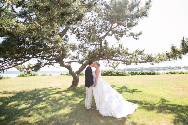 The Newport Bride Holly and Mike's Castle Hill Inn Wedding 1