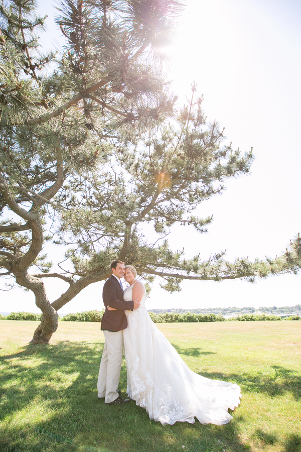 The Newport Bride Holly and Mike's Castle Hill Inn Wedding 1