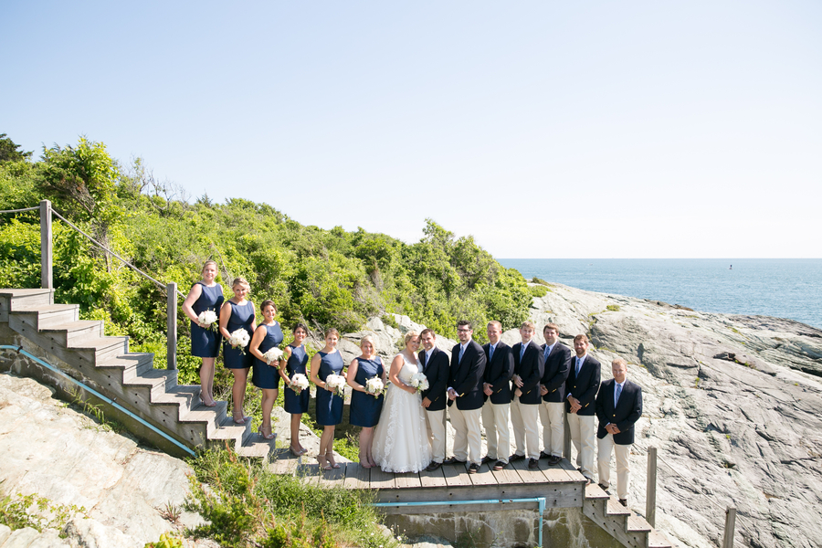 The Newport Bride Holly and Mike's Castle Hill Inn Wedding 1