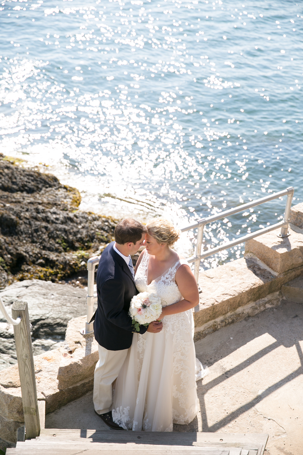 The Newport Bride Holly and Mike's Castle Hill Inn Wedding 1