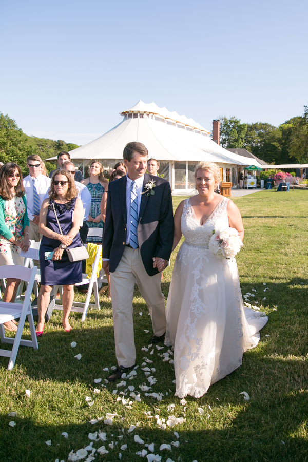The Newport Bride Holly and Mike's Castle Hill Inn Wedding 1