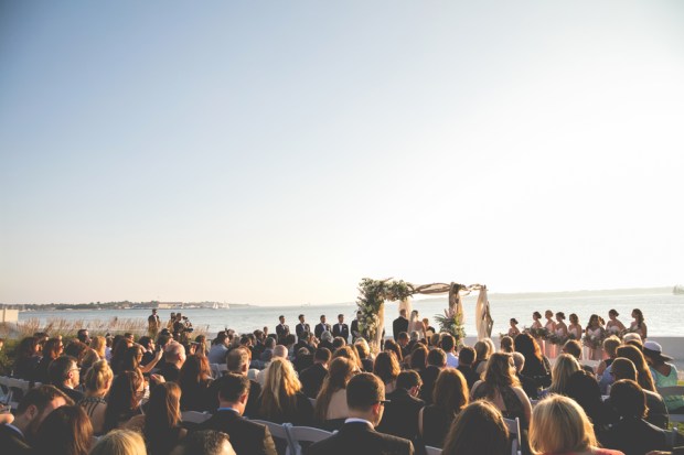 Samantha and Eric's Glamorous Sunset Wedding at Belle Mer on The Newport Bride
