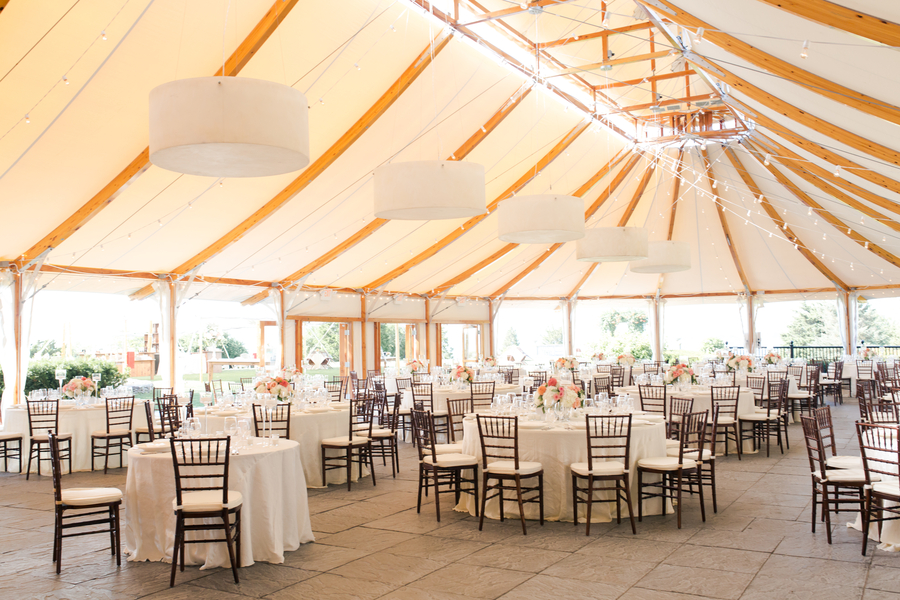 Maura and Doug's Sea Glass and Sea Horses Castle Hill Inn Wedding