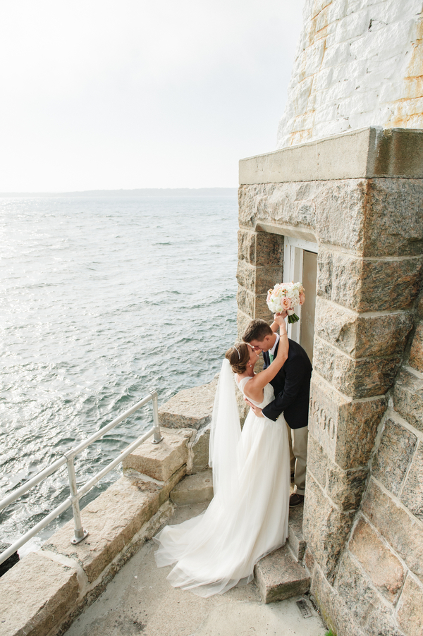 Maura and Doug's Sea Glass and Sea Horses Castle Hill Inn Wedding