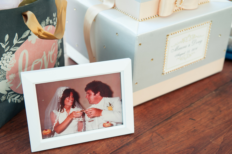 Maura and Doug's Sea Glass and Sea Horses Castle Hill Inn Wedding