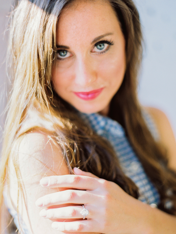 Sunset Newport Engagement Session at the Historic Fort Adams on The Newport Bride