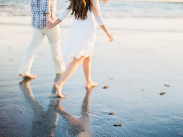Sunset Newport Engagement Session at the Historic Fort Adams on The Newport Bride