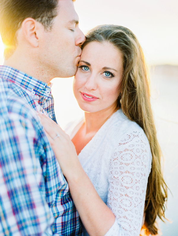 Sunset Newport Engagement Session at the Historic Fort Adams on The Newport Bride