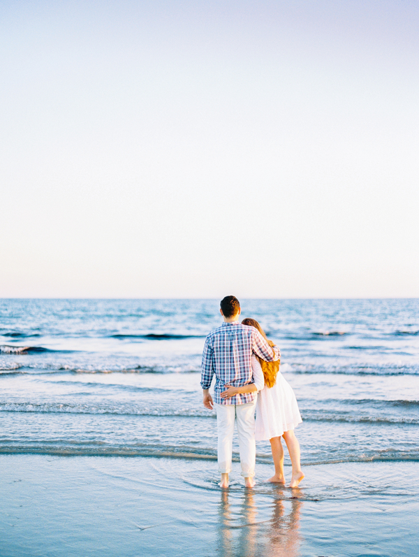 Sunset Newport Engagement Session at the Historic Fort Adams on The Newport Bride