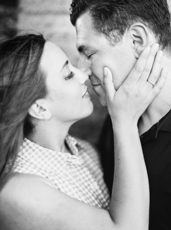 Sunset Newport Engagement Session at the Historic Fort Adams on The Newport Bride