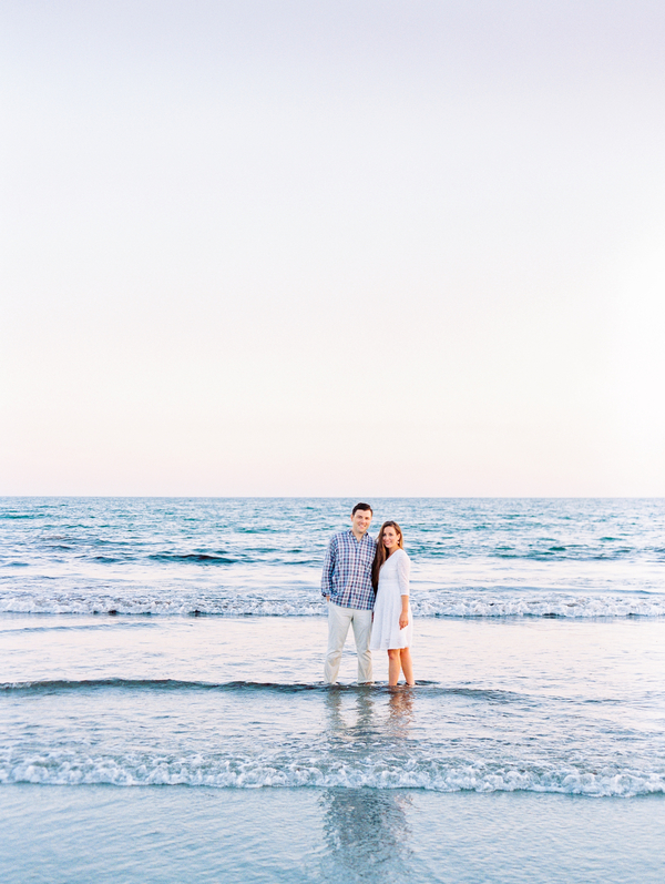 Sunset Newport Engagement Session at the Historic Fort Adams on The Newport Bride