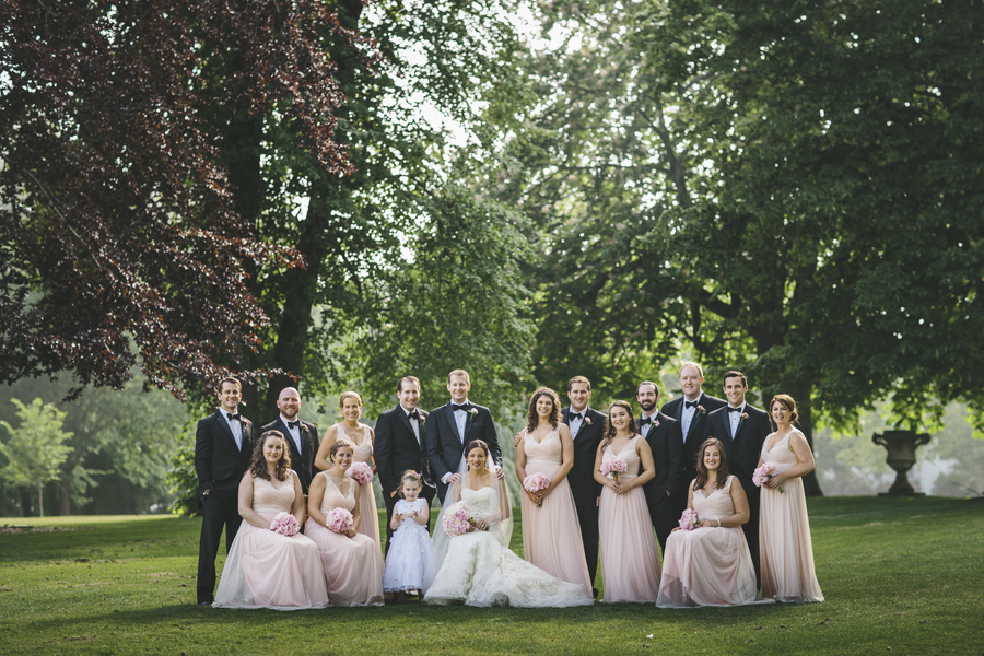 Meghan and James's Black Tie Wedding at a Historic Gilded Age Mansion