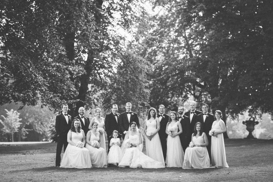 Meghan and James's Black Tie Wedding at a Historic Gilded Age Mansion