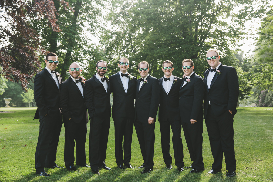 Meghan and James's Black Tie Wedding at a Historic Gilded Age Mansion