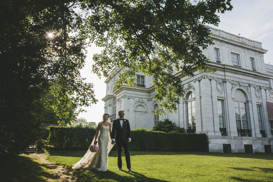 Meghan and James's Black Tie Wedding at a Historic Gilded Age Mansion