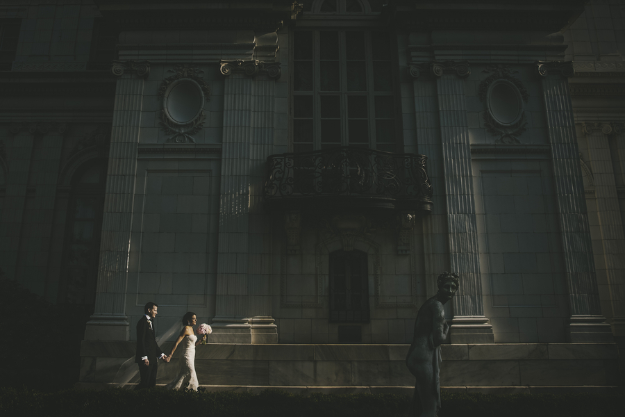 Meghan and James's Black Tie Wedding at a Historic Gilded Age Mansion