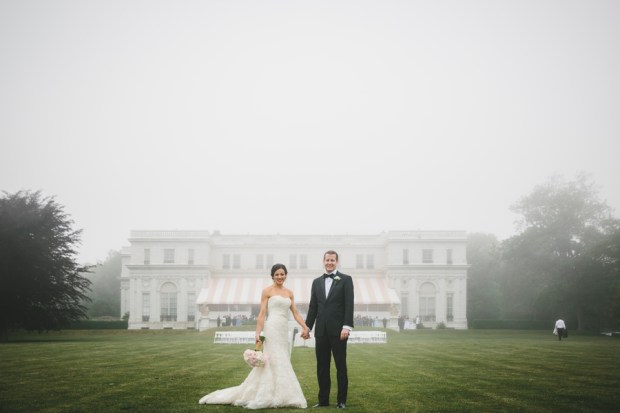 Meghan and James's Black Tie Wedding at a Historic Gilded Age Mansion