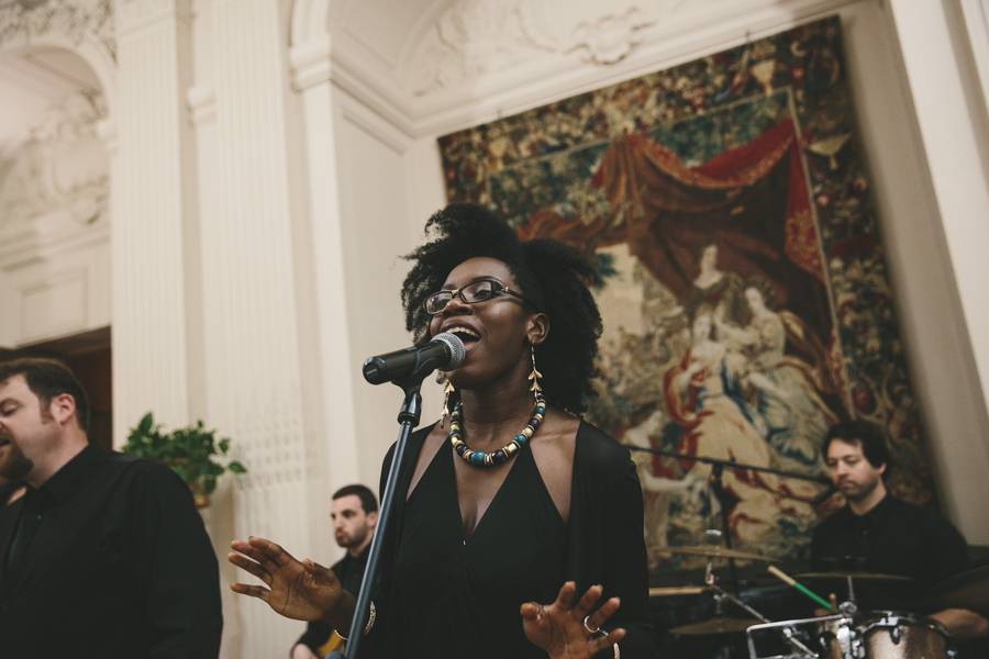 Meghan and James's Black Tie Wedding at a Historic Gilded Age Mansion