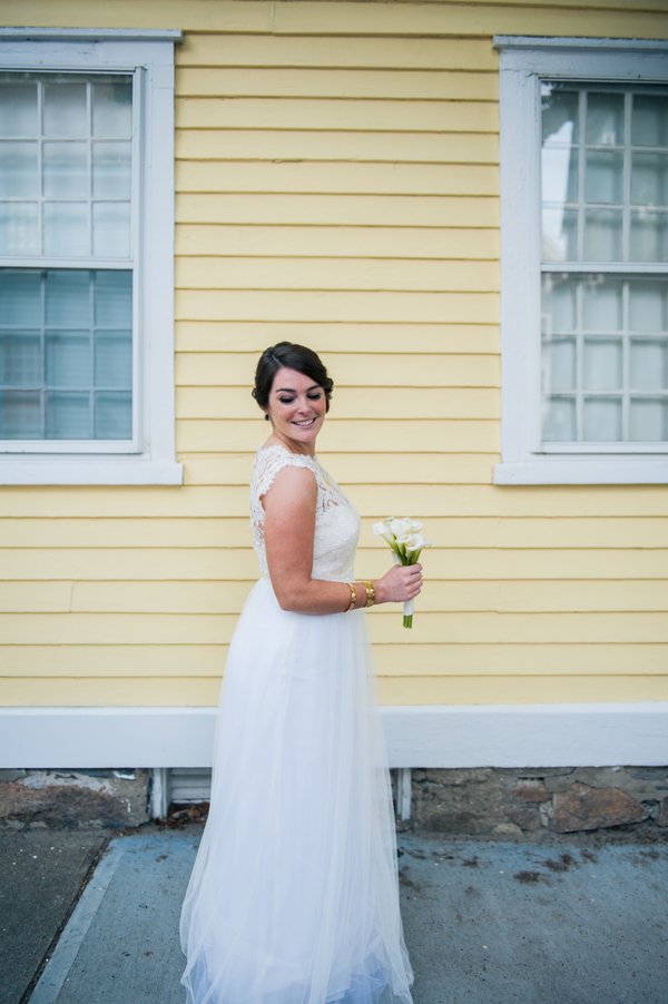 Chris and Liz's Nautically Themed and Hand Decorated Fort Adams Wedding