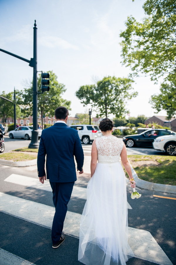 Chris and Liz's Nautically Themed and Hand Decorated Fort Adams Wedding
