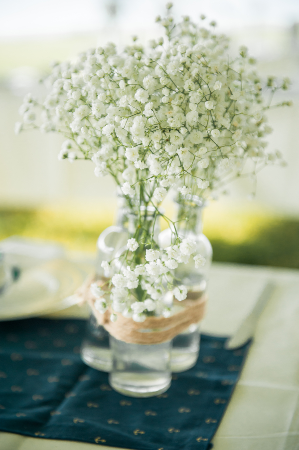 Chris and Liz's Nautically Themed and Hand Decorated Fort Adams Wedding