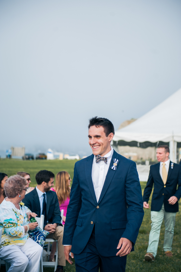 Chris and Liz's Nautically Themed and Hand Decorated Fort Adams Wedding