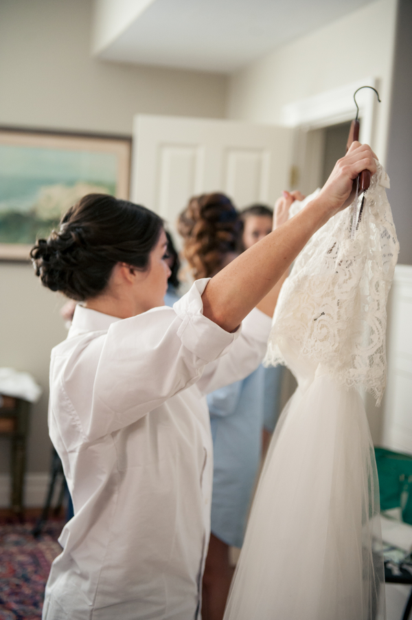 Chris and Liz's Nautically Themed and Hand Decorated Fort Adams Wedding
