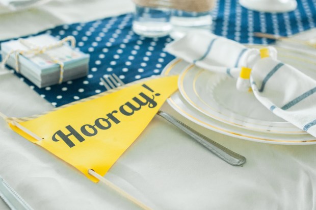 Chris and Liz's Nautically Themed and Hand Decorated Fort Adams Wedding