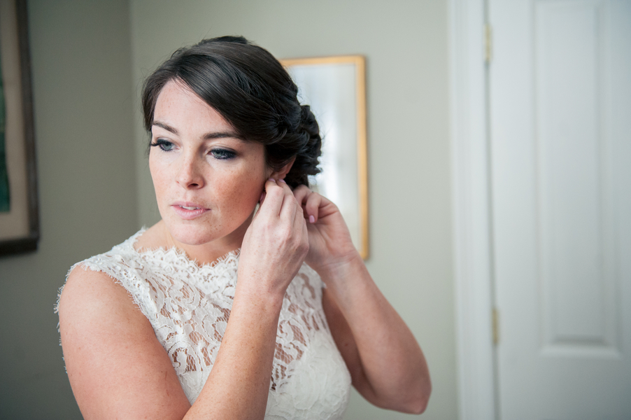 Chris and Liz's Nautically Themed and Hand Decorated Fort Adams Wedding