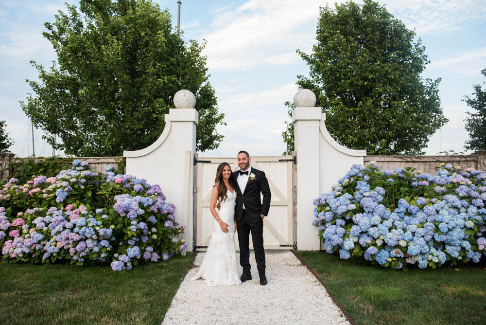 Julia and Peter's Modern Silver and Blush Belle Mer Wedding