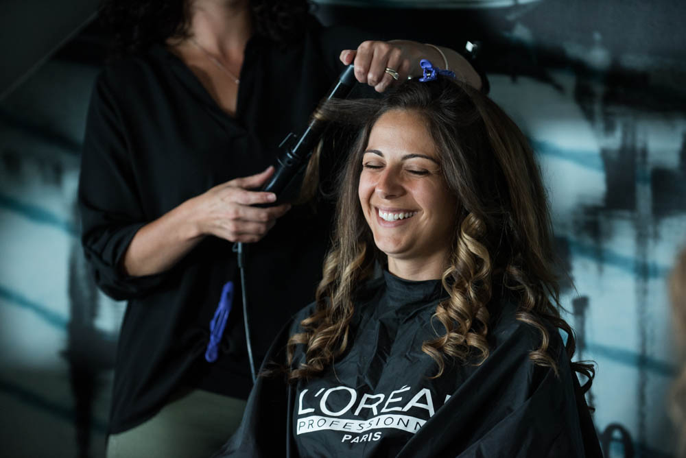 Julia and Peter's Modern Silver and Blush Belle Mer Wedding