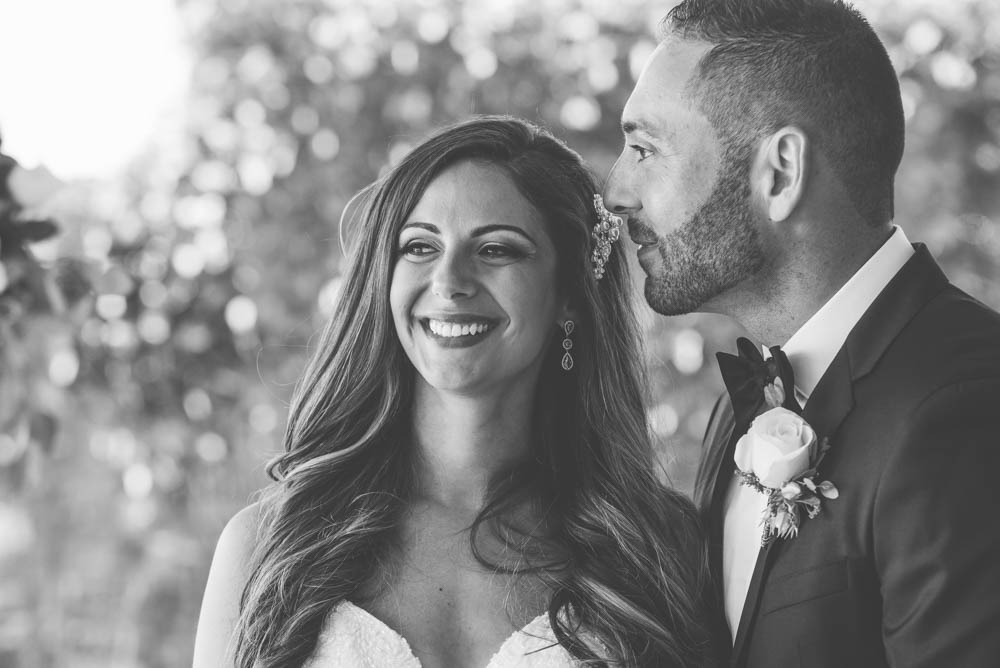 Julia and Peter's Modern Silver and Blush Belle Mer Wedding