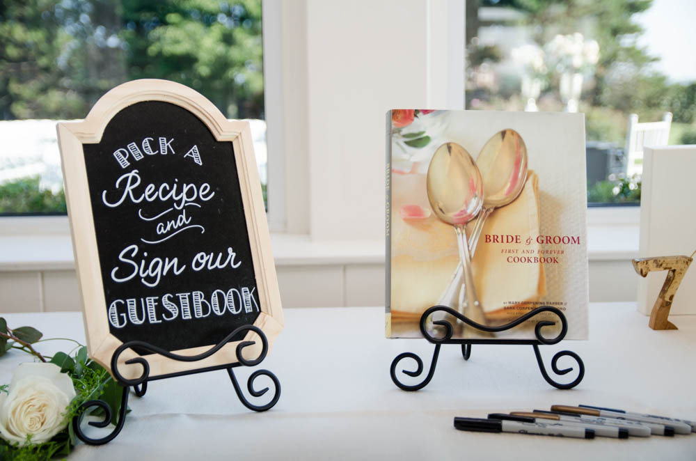 Julia and Peter's Modern Silver and Blush Belle Mer Wedding