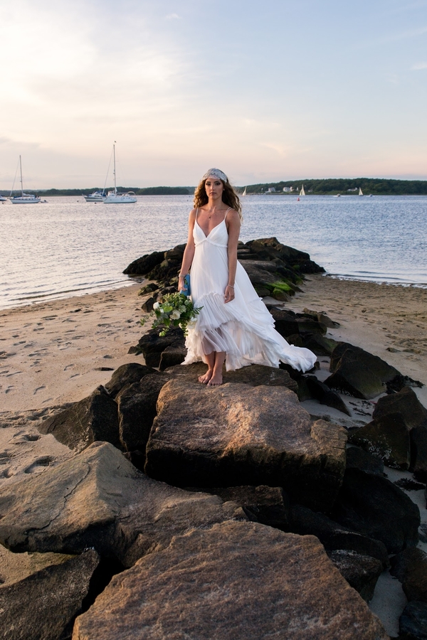 Sea Side Siren Bride Styled Shoot on The Newport Bride