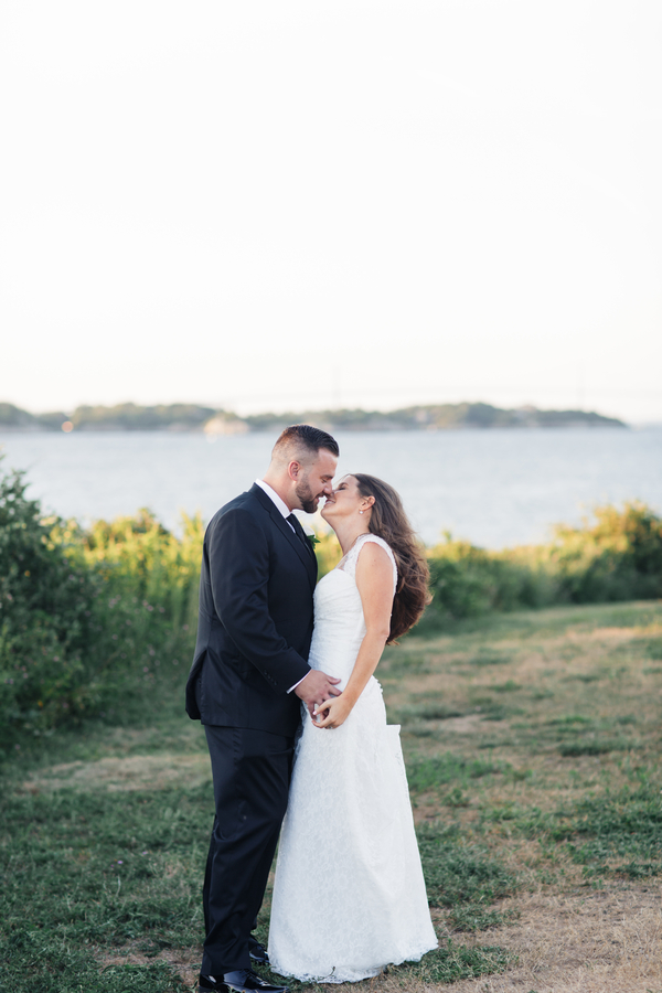 Michaela and Matt's Intimate Castle Hill Inn Wedding on The Newport Bride
