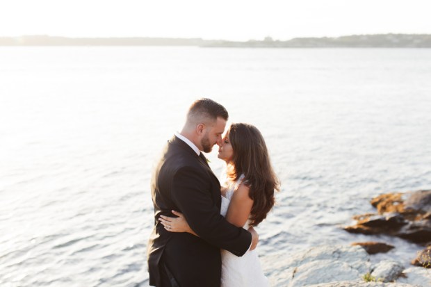 Michaela and Matt's Intimate Castle Hill Inn Wedding on The Newport Bride