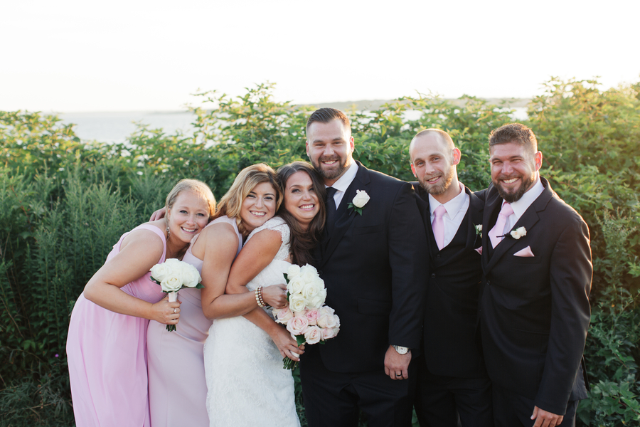 Michaela and Matt's Intimate Castle Hill Inn Wedding on The Newport Bride