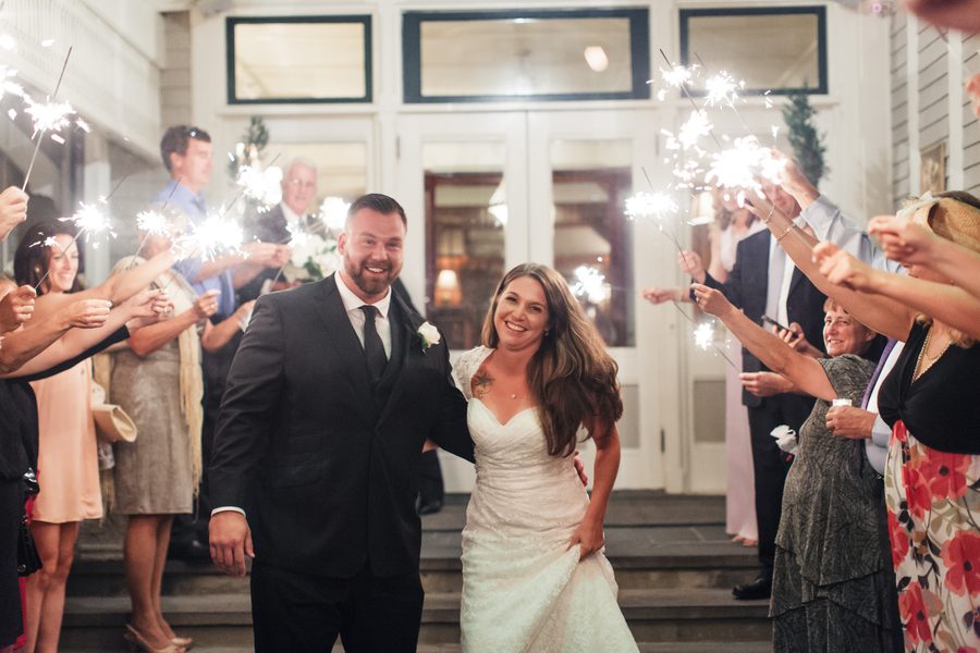 Michaela and Matt's Intimate Castle Hill Inn Wedding on The Newport Bride