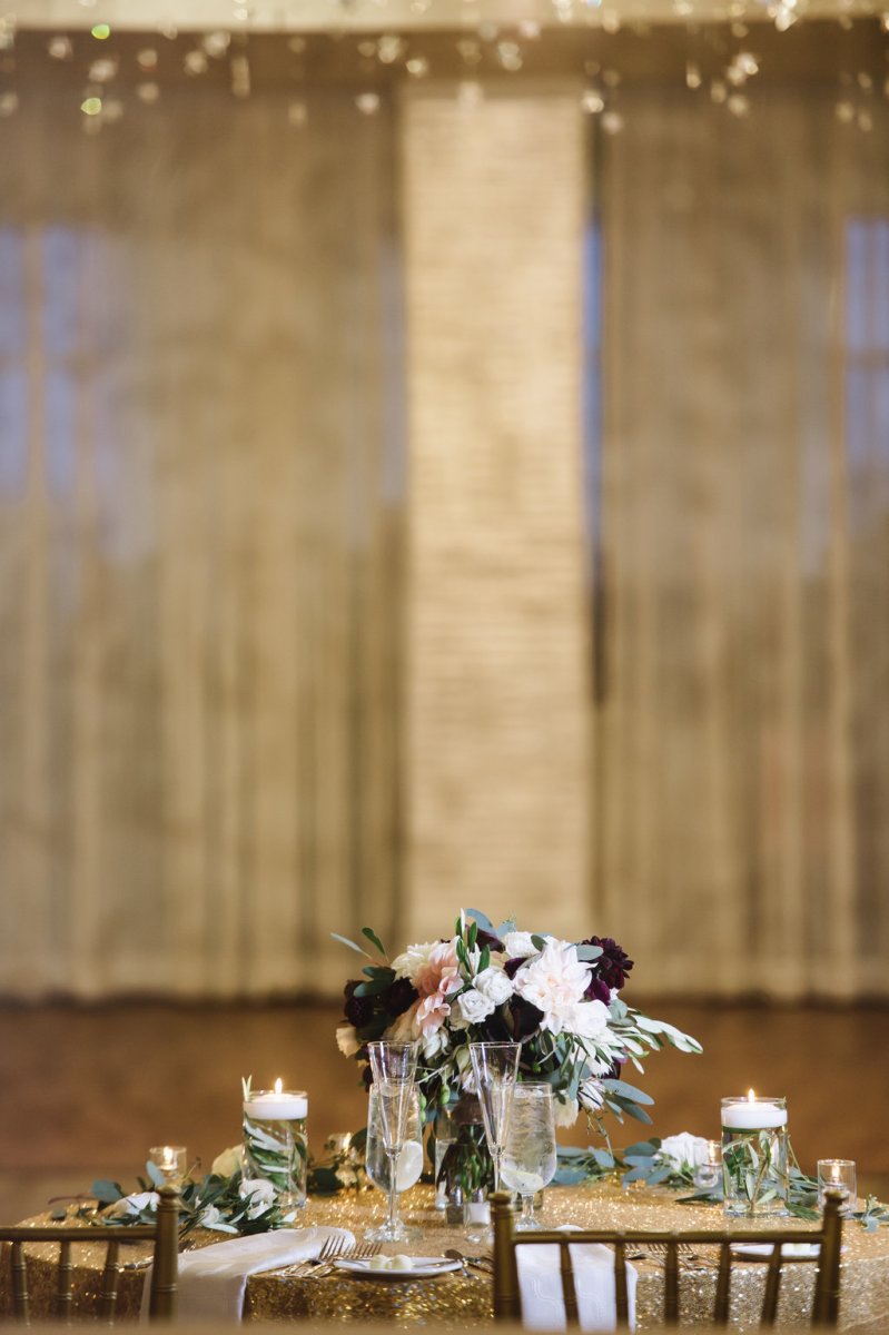 Kayla and Steve's Red and Gold Wedding The Atlantic Resort