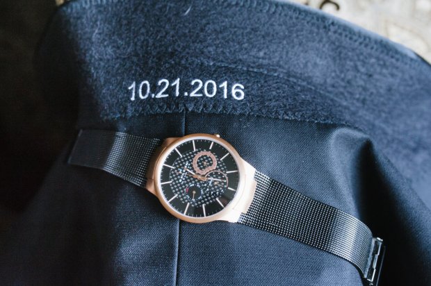 Kayla and Steve's Red and Gold Wedding The Atlantic Resort