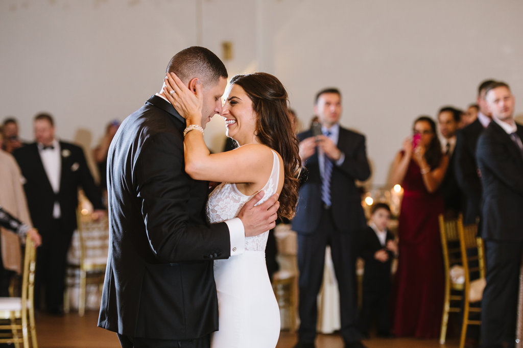 Kayla and Steve's Red and Gold Wedding The Atlantic Resort