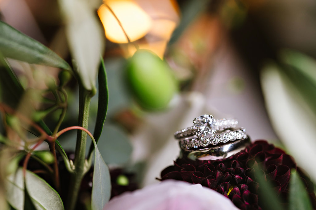 Kayla and Steve's Red and Gold Wedding The Atlantic Resort